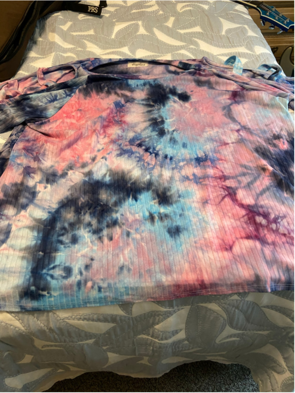 Vintage tie-dye blouse - see measurements